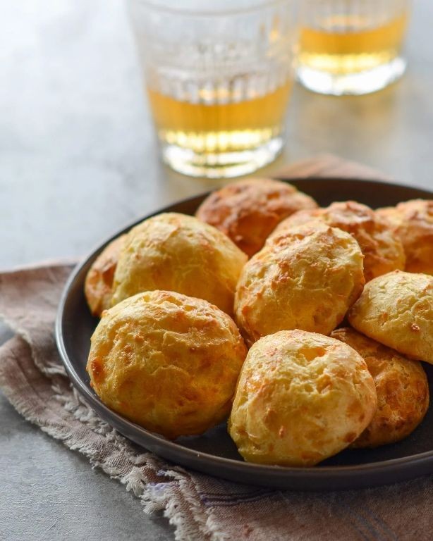 Gougeres (French cheese puffs)