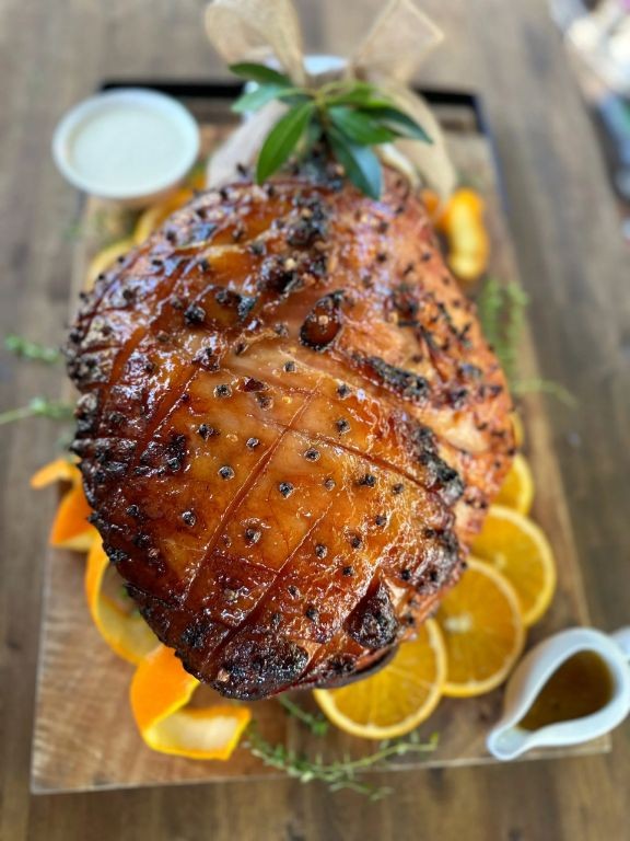 Grand Marnier Glazed Ham