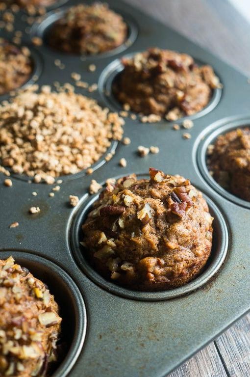 Grape Nuts Zucchini Muffins