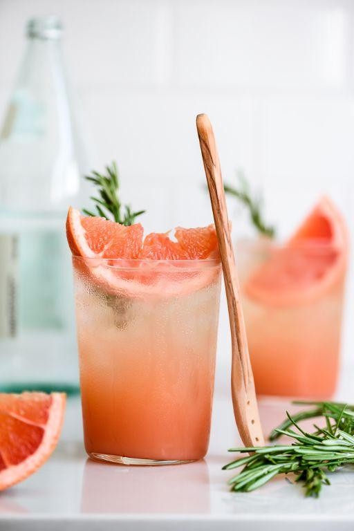 Grapefruit Rosemary Soda