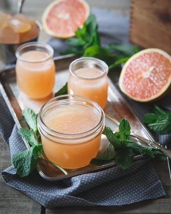 Grapefruit honey jello salad