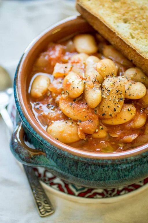 Greek Gigantes Bean Soup