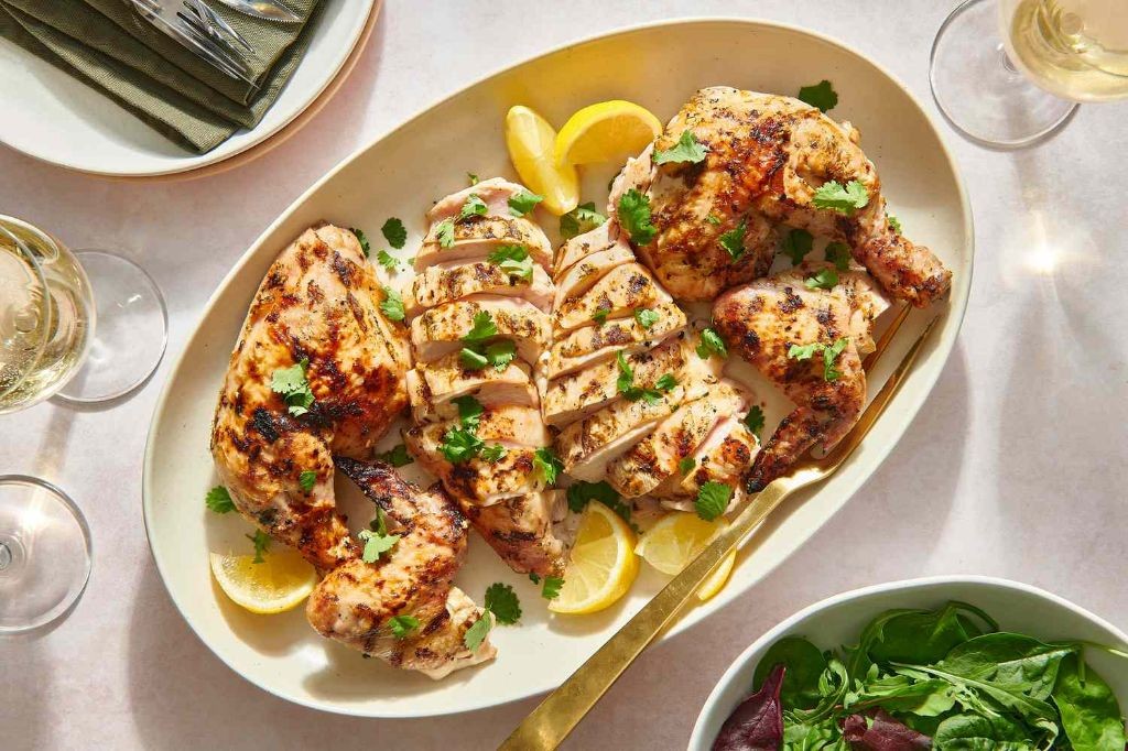 Greek Yogurt Marinated Grilled Chicken Breast