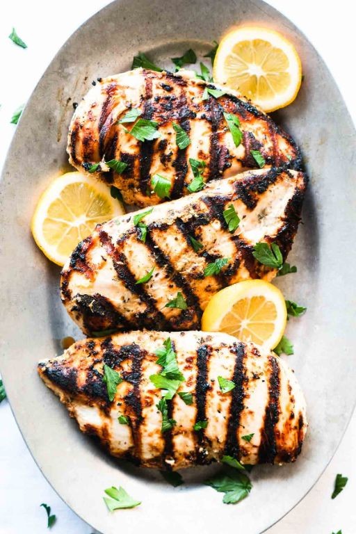 Greek Yogurt Marinated Split Chicken Breast