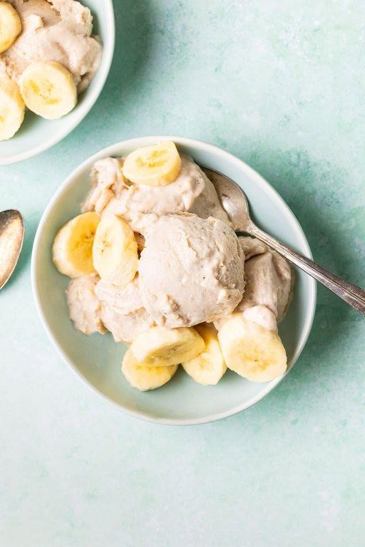 Greek Yogurt and Banana Protein Ice Cream