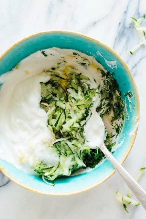 Greek Yogurt and Cucumber Tzatziki