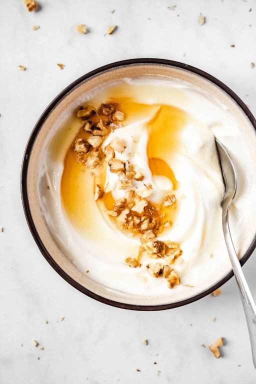 Greek Yogurt with Honey and Walnuts