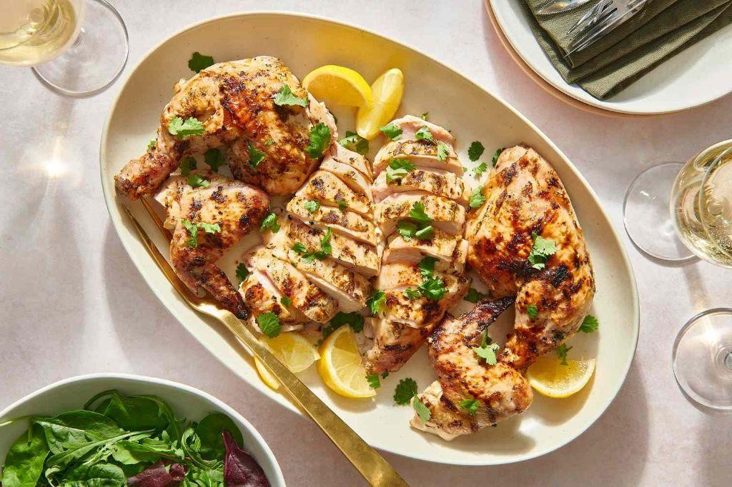 Greek Yogurt-Marinated Grilled Chicken