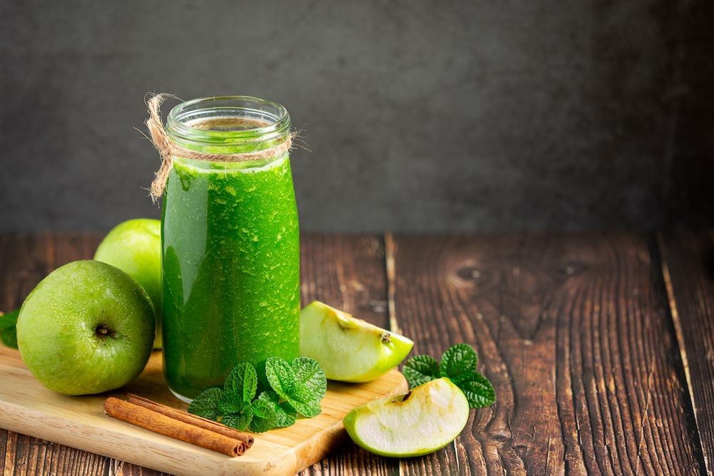 Green Apple and Ginger Detox Juice