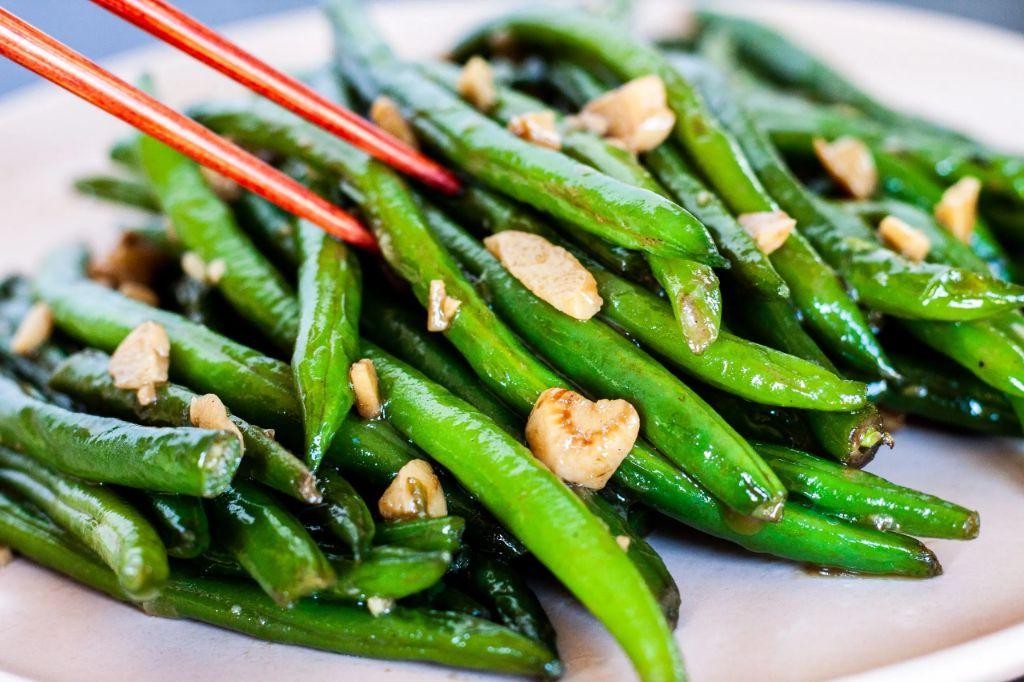 Green Bean Stir-Fry with Soy Sauce
