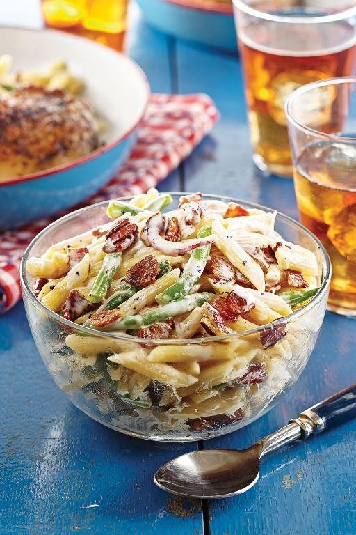Green Bean and Bacon Pasta Salad