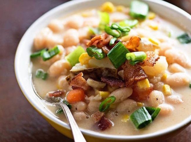 Green Bean and Corn Chowder