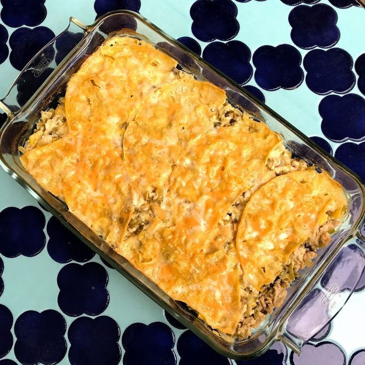 Green Chile Turkey Casserole