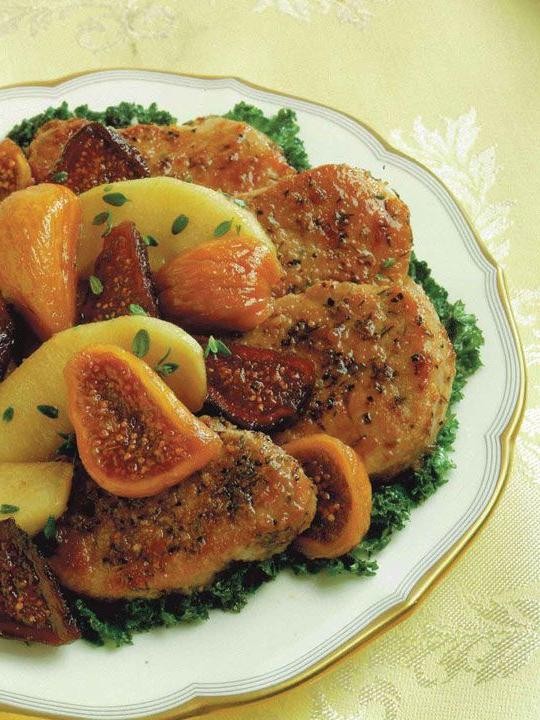 Green Fig and Honey-Glazed Pork Tenderloin