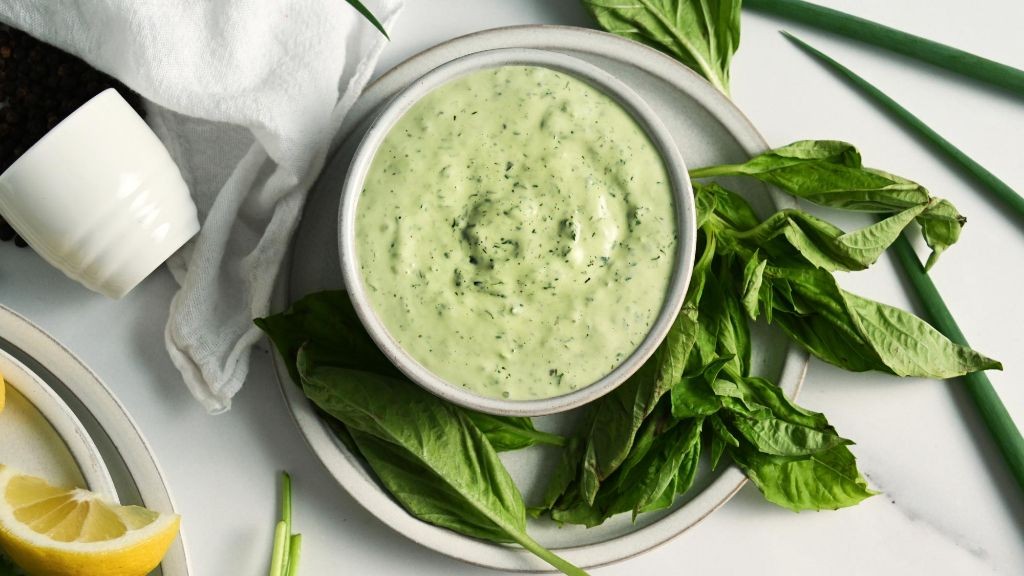 Green Goddess Mayonnaise