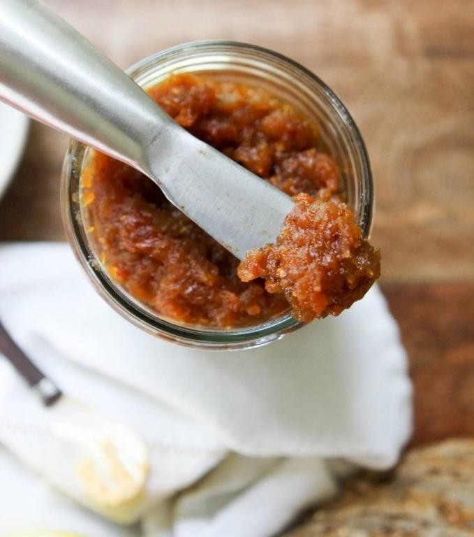 Green Tomato and Onion Jam