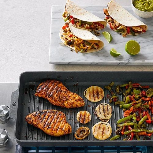 Grill Pan Chicken Fajitas