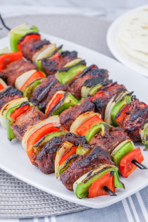 Grill Pan Sizzling Fajita Skewers