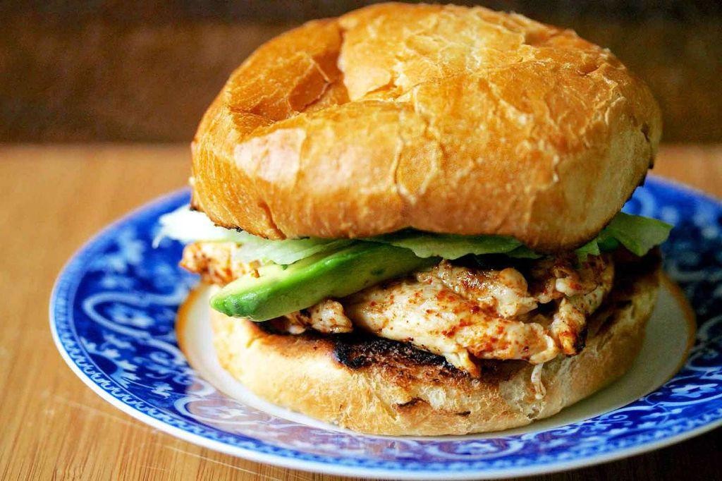 Grilled Chicken Avocado Sandwich