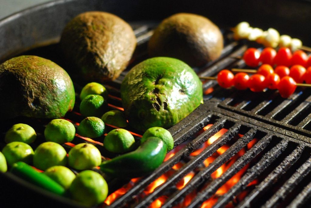 Grilled Florida Avocado with Lime Dressing