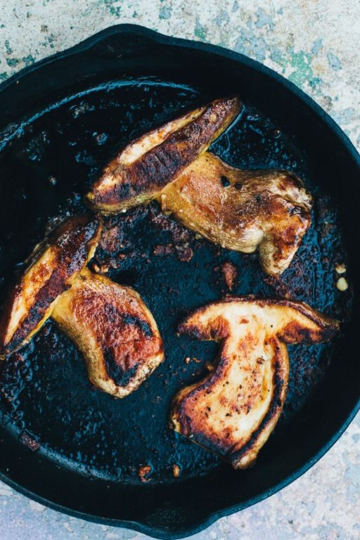 Grilled Porcini Mushroom Steaks