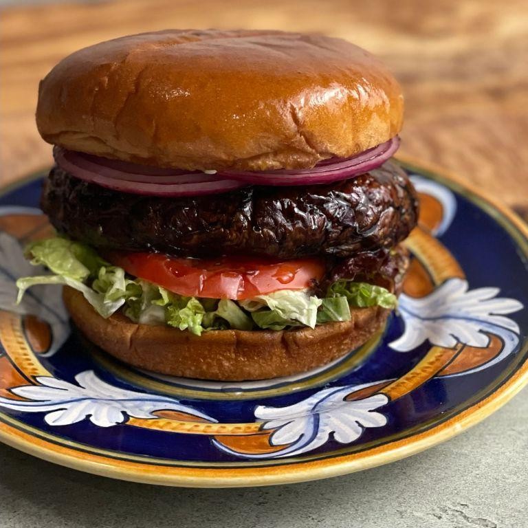Grilled Portobello Mushroom Burgers