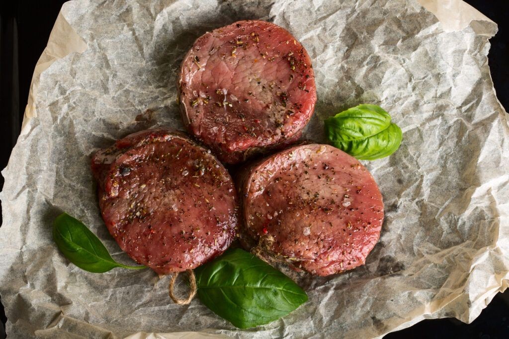 Grilled Venison Steaks with Juniper Demi-Glace