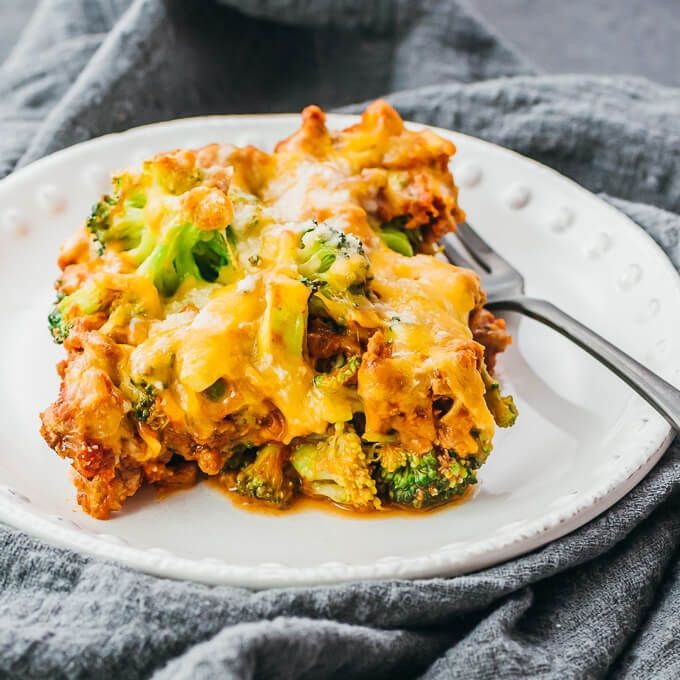 Ground Beef and Broccoli Casserole