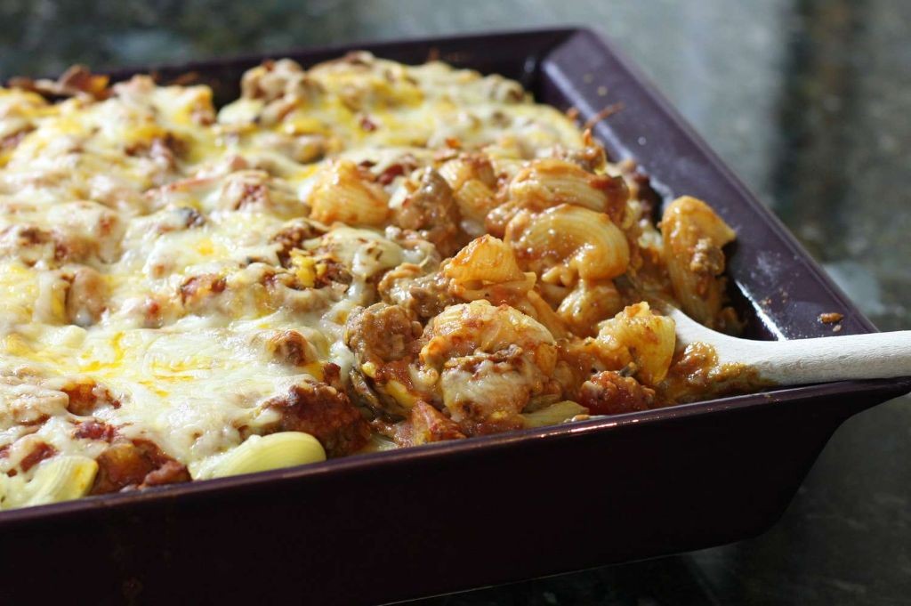 Ground Beef and Mushroom Casserole