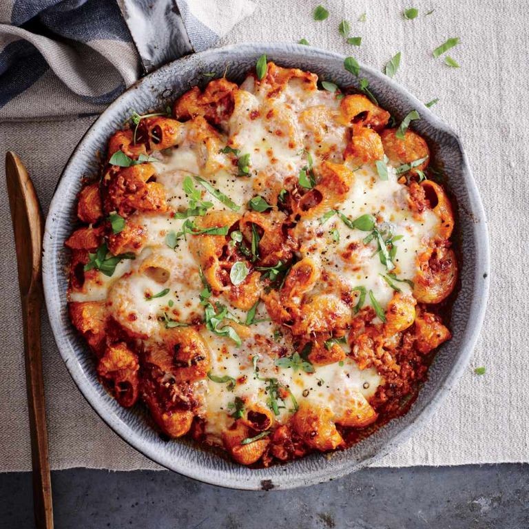 Ground Beef and Pasta Bake Casserole