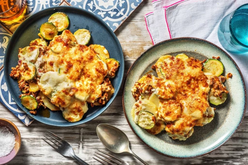 Ground Beef and Zucchini Moussaka