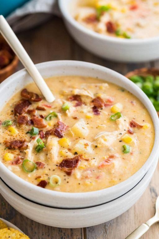 Ground Chicken and Corn Chowder