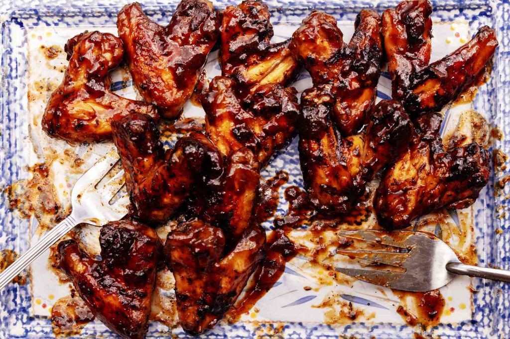 Guava Glazed Chicken Wings