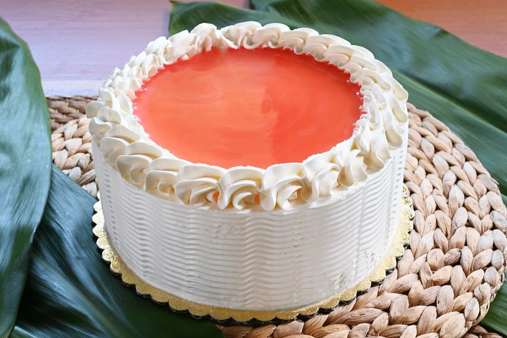 Guava Glazed Hawaiian Cake