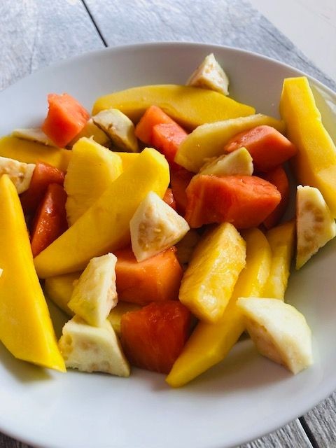 Guava and Pineapple Salad