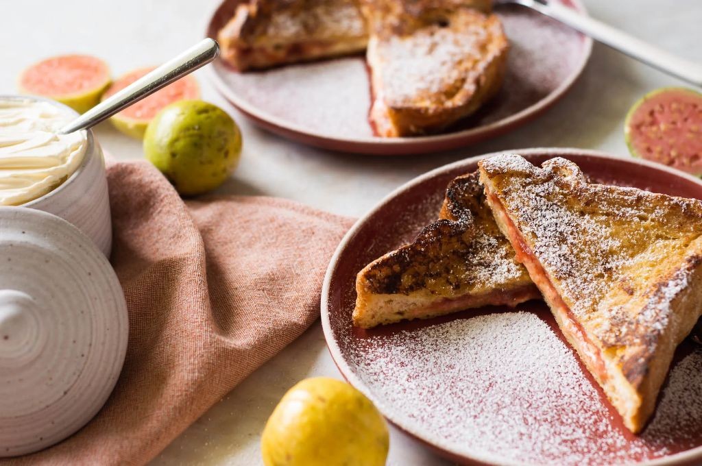 Guava-Stuffed French Toast