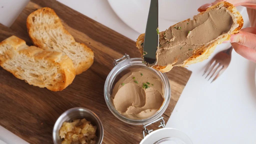 Gut-healing chicken liver pâté