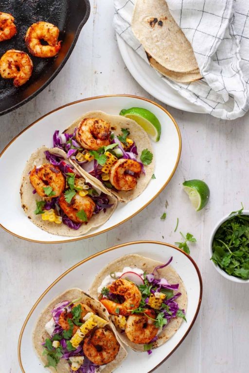 Habanero Lime Shrimp Tacos