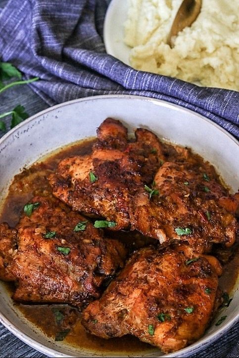 Habanero Pineapple Glazed Chicken