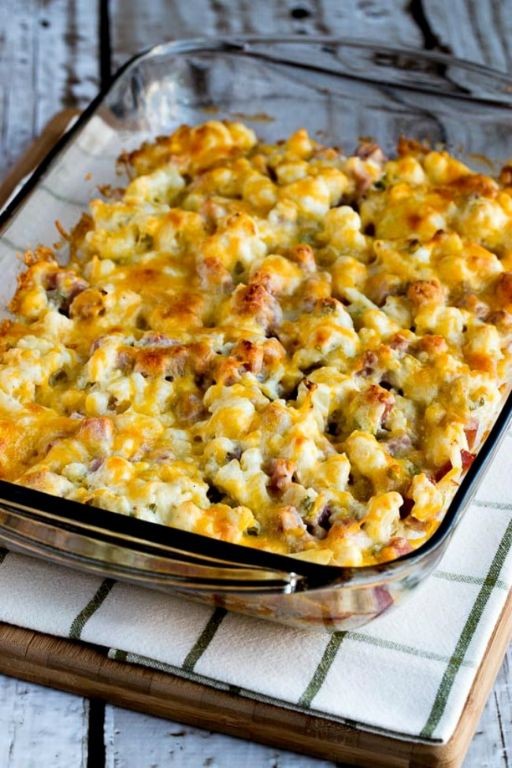 Ham and Cauliflower Casserole