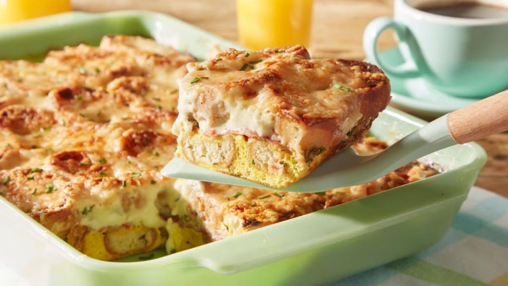Ham and Cheese Easter Breakfast Casserole