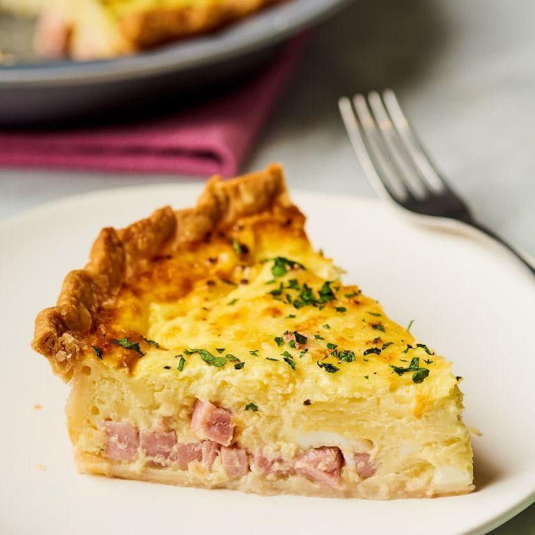 Ham and Cheese Quiche