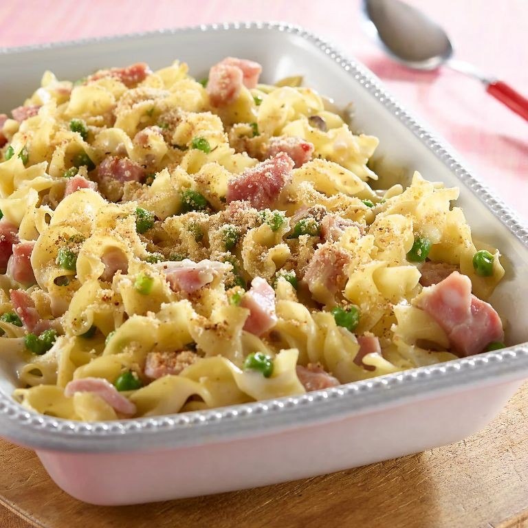 Ham and Mushroom Casserole