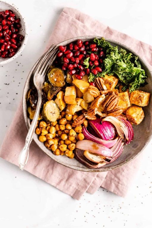 Harissa Roasted Veggie Buddha Bowl