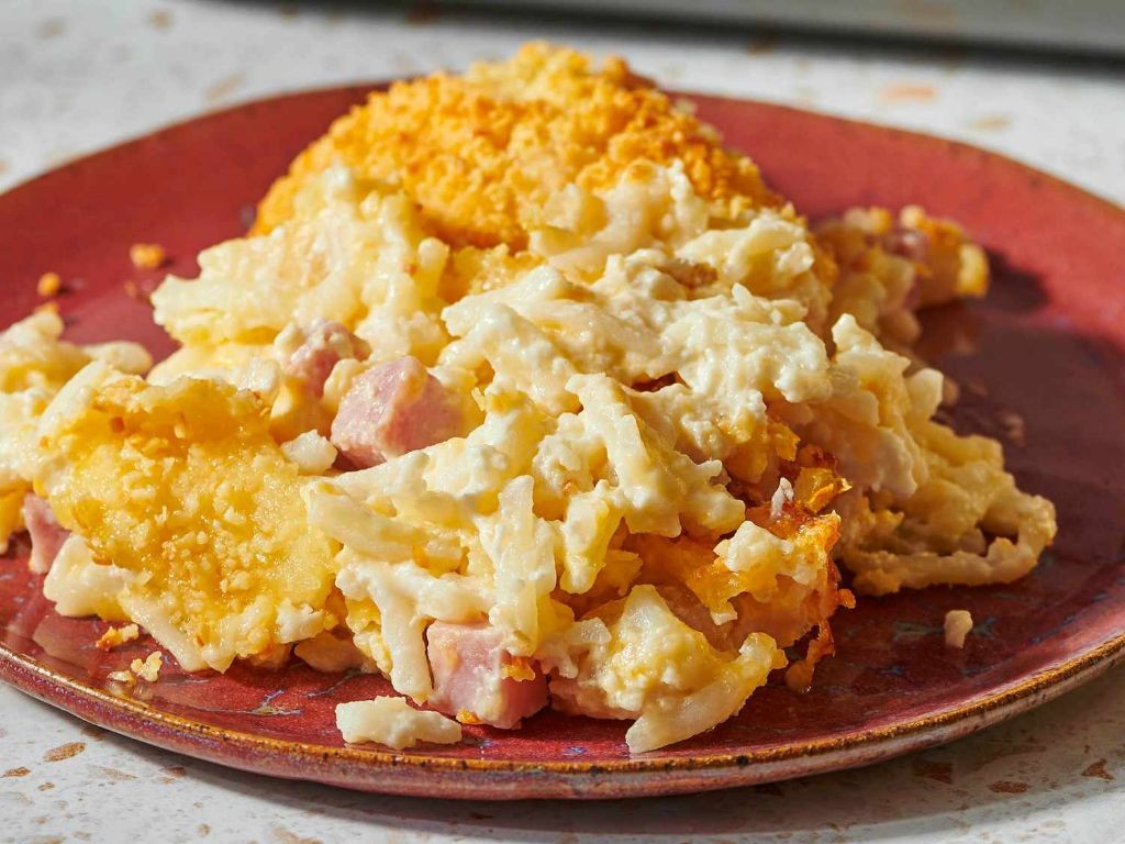 Hash Brown Ham Casserole
