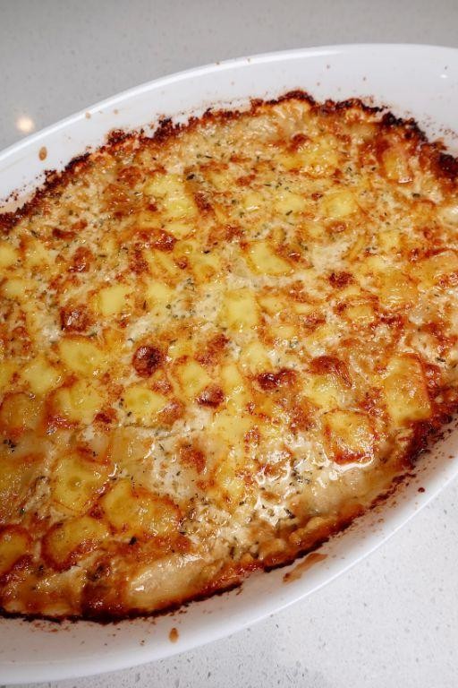 Havarti Cheese Scalloped Potatoes