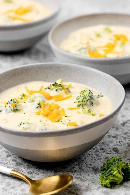 Havarti Cheese and Broccoli Soup
