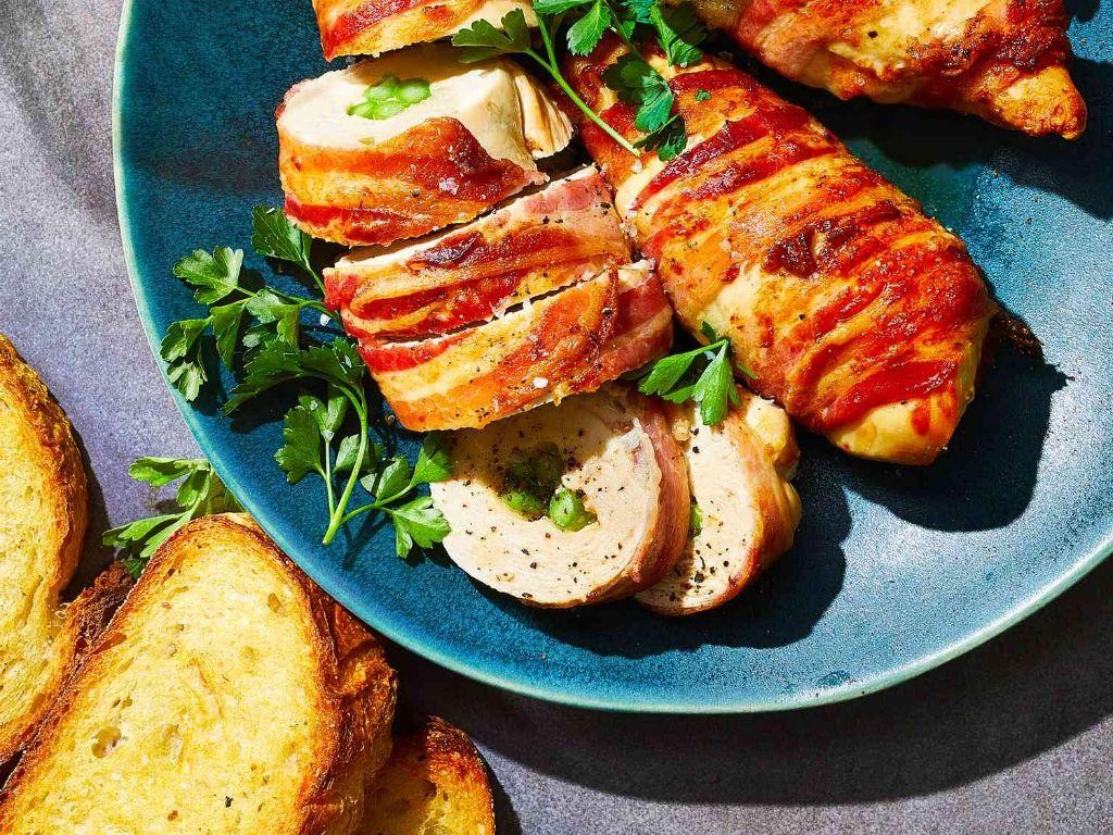 Havarti and Bacon Stuffed Chicken Breast