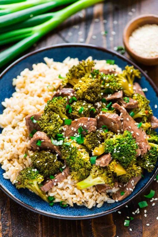 Healthy Crock Pot Beef and Broccoli Stir-Fry