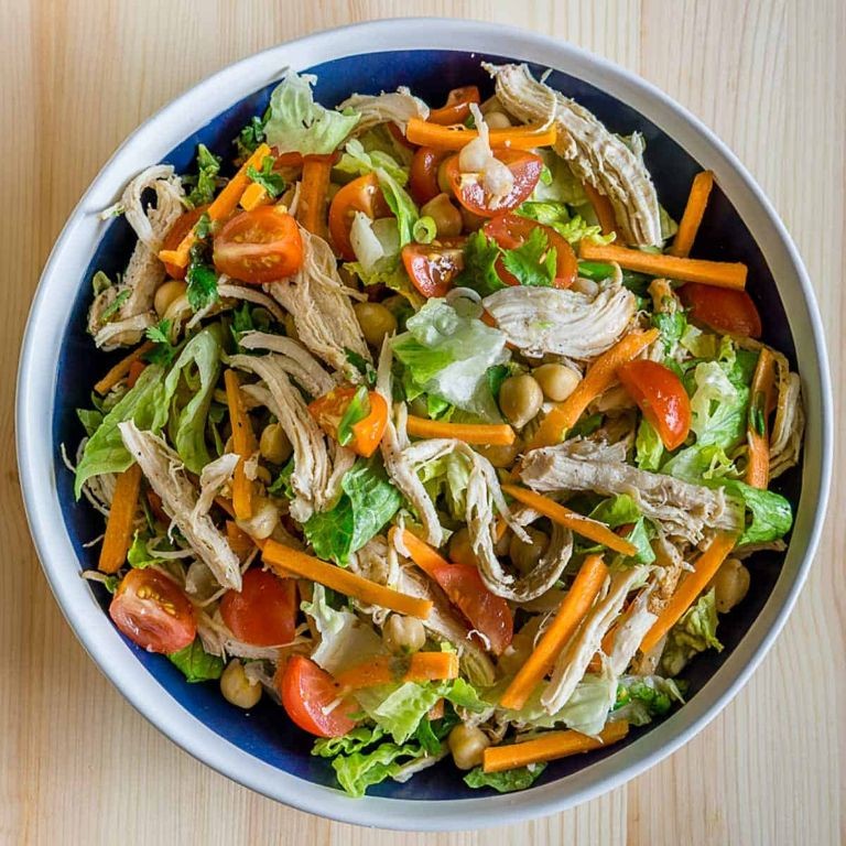 Healthy Instant Pot Shredded Chicken Salad